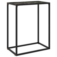 Tavolo Consolle Nero 60x35x75