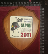 CREST 84^ ADUNATA NAZIONALE ALPINI TORINO 2011 RARITÁ!!!