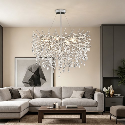 Lampadario moderno cristallo