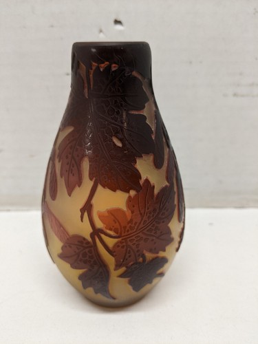 Antico vaso vetro cammeo - vaso,