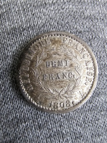 Franc napoléon 1808 a - ½,