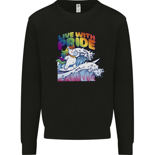 Felpa bambini con - felpa, unicorno