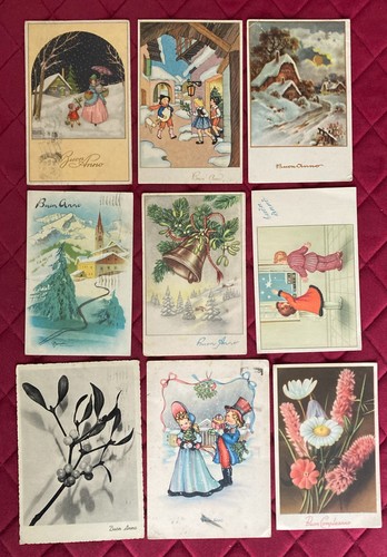 Cartoline buon anno anni - buon,