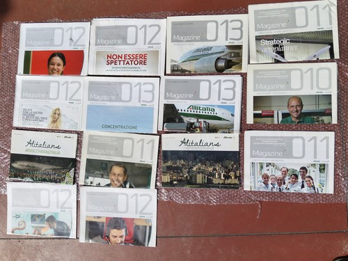 Alitalia magazine vari numeri - alitalia,