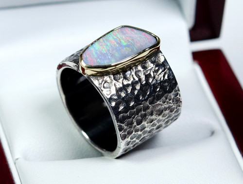 Anello vintage cocktail 14k - vintage,