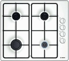 Fornello Bosch PBP6B2B80/80, 4 fuochi da incasso per bombole di gas, 7,40 kW