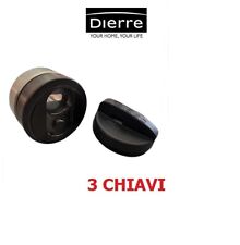 DEFENDER MAGNETICO DIERRE D-MAG R  ANTIACIDO NERO DIAMETRO 42 MM CON 3 CHIAVI