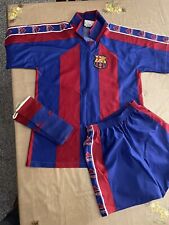 Maglia Barcellona De la pêna . Completo di pantaloncini e calzettoni originali