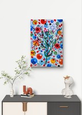 Fiore Ribelle" Acrilico su