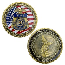 Distintivo protezione US FBI