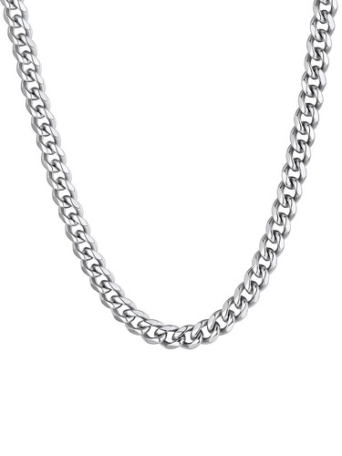 Collana uomo acciaio - uomo,