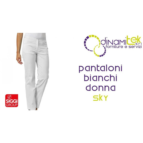 04pa0379 pantaloni bianchi - 04pa0379/00,