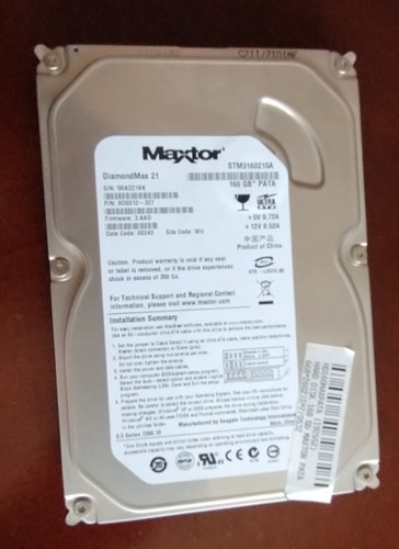 Hard disk 160 maxtor - hard, gb