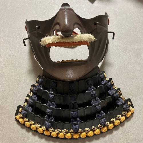 Maschera viso samurai - maschera,