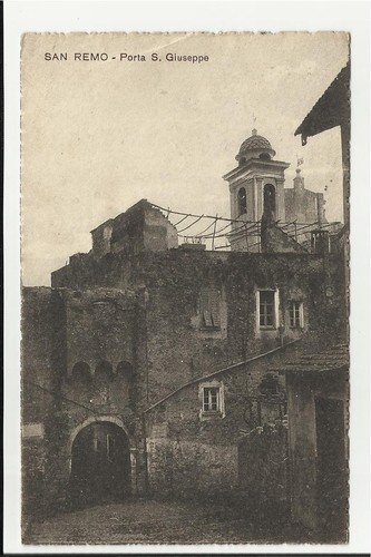 Cartolina antica san remo - cartolina,