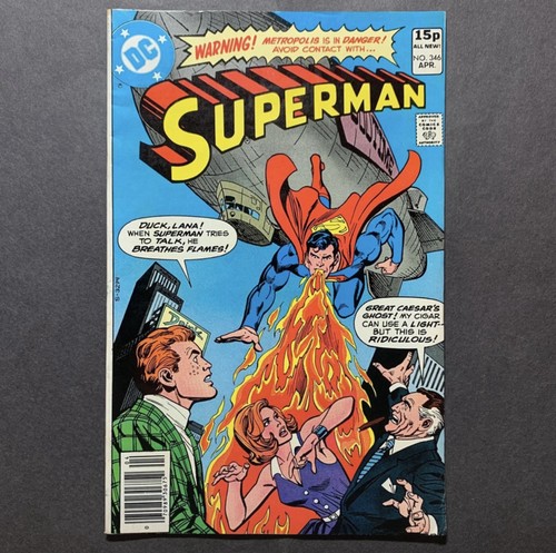 Superman 346 bronze age dc - superman,