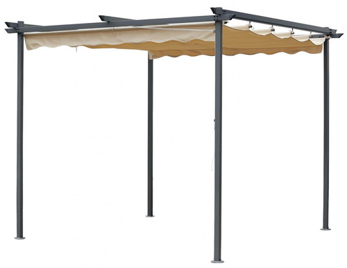 Gazebo hobart 3x3m beige - hobart,