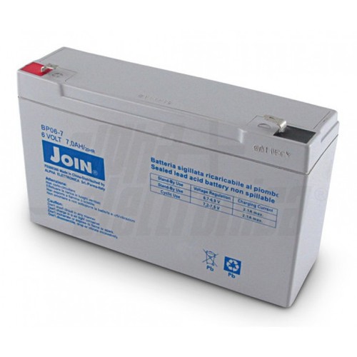 Batteria piombo join 7ah - al,