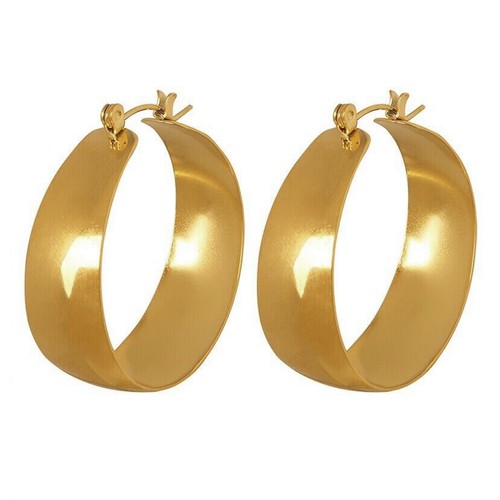Orecchini huggie donna acciaio - huggie,