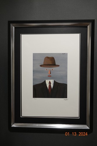 Rene magritte litografia 50x35 - rene,