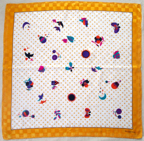 Balenciaga foulard soie - foulard,