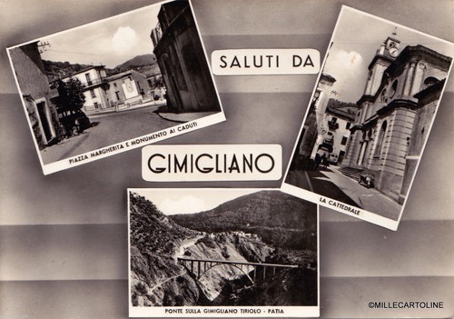 Saluti gimigliano 1956 - gimigliano,