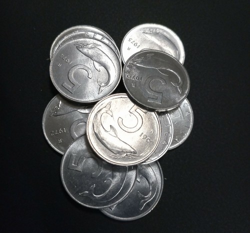 Lotto monete lire 1972 - 11,
