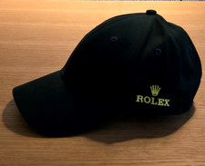 ORIGINALE ROLEX BASECAP CAP BERRETTO BERRETTO VERDE/ORO VIP GIVEAWAY GIFT RARO!