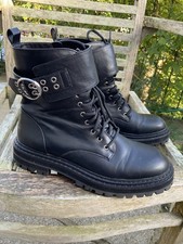 STIVALETTI BIKER TWINSET PELLE