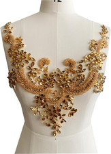 Handmade Rhinestones Lace