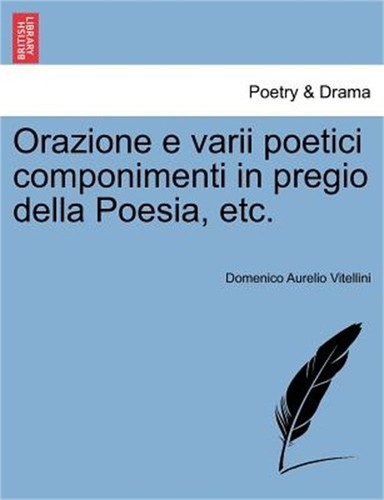 Orazione varii poetici - e,