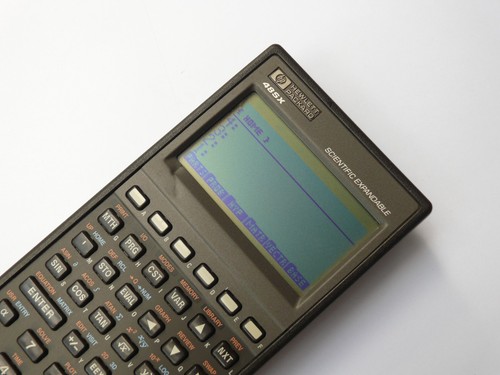 Calcolatrice hewlett packard - hewlett,