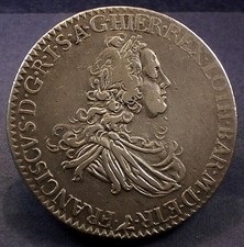 GRANDUCATO di TOSCANA - FRANC. STEFANO di LORENA - FRANCESCONE - 1747 - ARGENTO