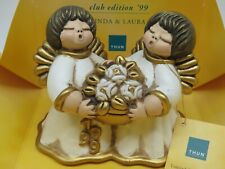 THUN Club 1999, coppia angeli Linda e Laura. Lunghezza 16 cm. Raro.