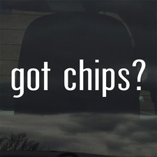 Hai patatine? Adesivo vinile