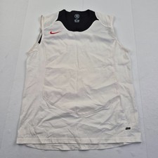 NIKE Gilet Medium Bianco Uomo