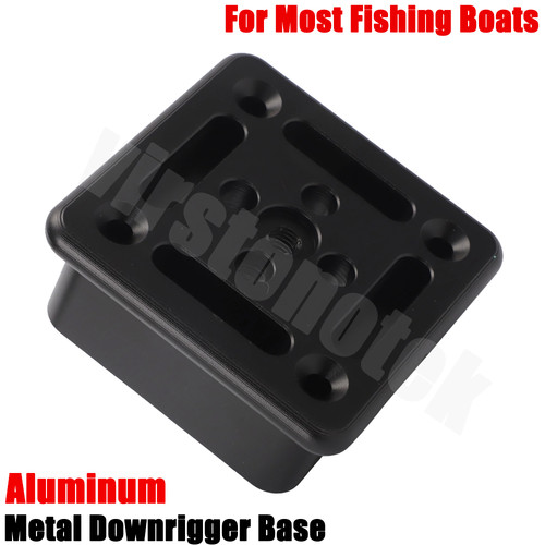 Base downrigger metallo per - in,