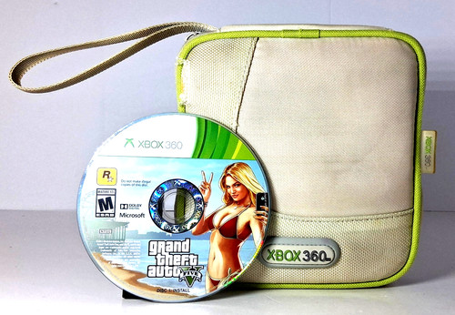 Xbox 360 game disc carry - game, case