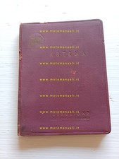 Lancia Artena 1934 manuale uso