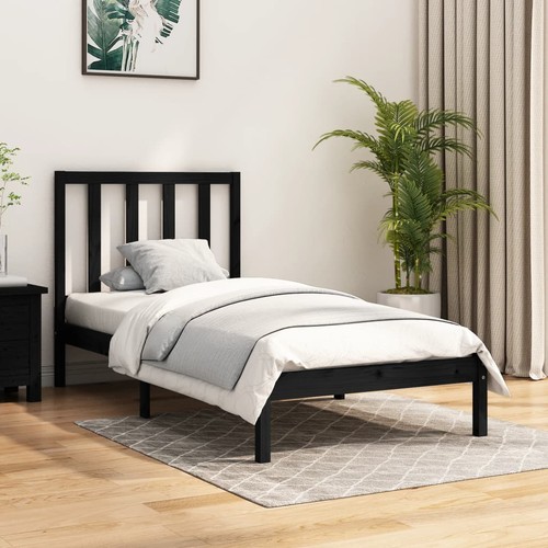 Vidaxl giroletto nero legno - giroletto,