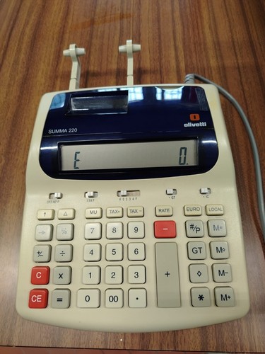 Calcolatrice olivetti summa - calcolatrice,