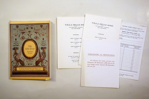 Sotheby catalogo asta - asta, villa