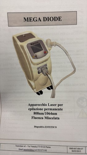Laser diodo epilazione