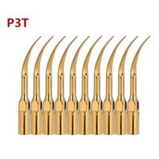 10 pezzi punta piezoscaler oro dentale P3T per manipolo ad ultrasuoni EMS WOODPECKER