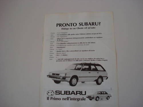 Advertising pubblicità 1987 - pubblicità,