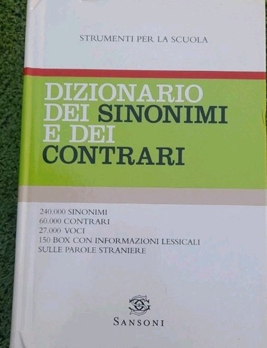 Dizionario dei sinonimi - sinonimi, e