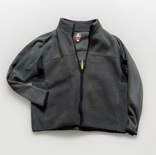 Giacca Burton Fleece Uomo XL Verde Tactic Polartec Full Zip Snowboard