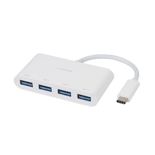 Usb hub 4 porte - usb-c,