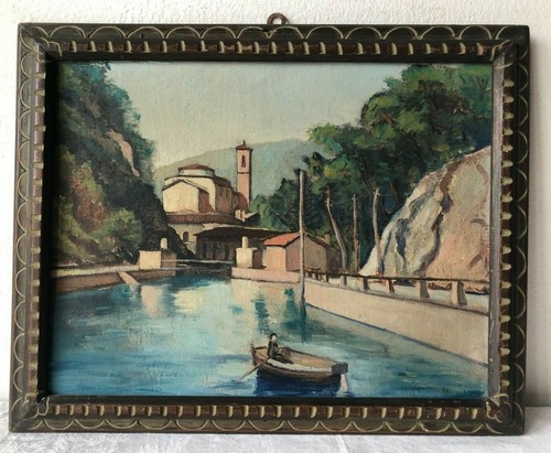 Antico quadro con cornice