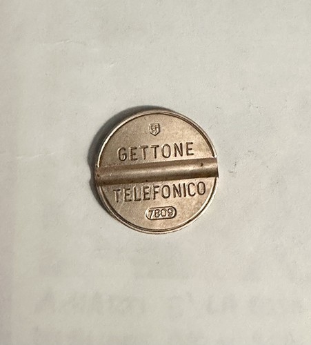 Gettone telefonico 7809 - gettone,